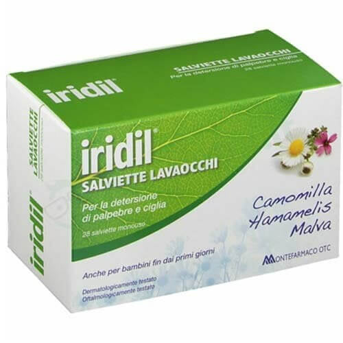 Iridil Lavaocchi 28 salviette monouso