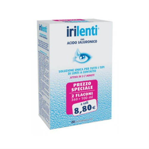 Irilenti Duo Pack Soluzione Isotonica 2 Flaconi 360ml+100ml