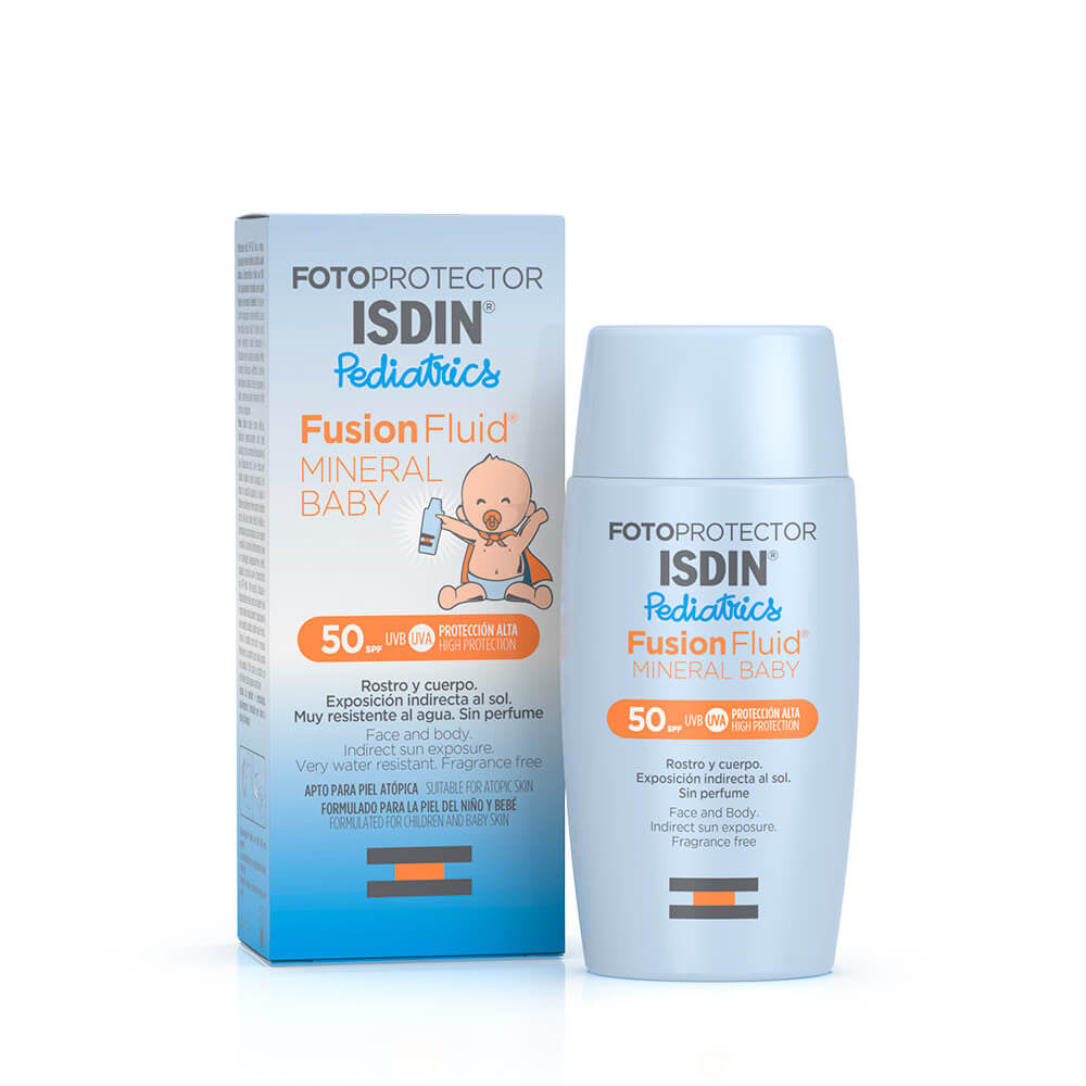 Isdin Fotoprotector Fusion Fluid Mineral Baby Pediatrics SPF50 50ml