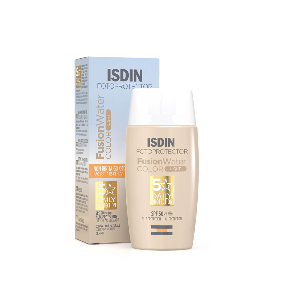 Isdin Fotoprotector Fusion Water Color SPF50 Light 50ml