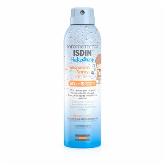 Isdin Fotoprotector Pediatrics Transparent Spray Wetskin SPF50 200ml