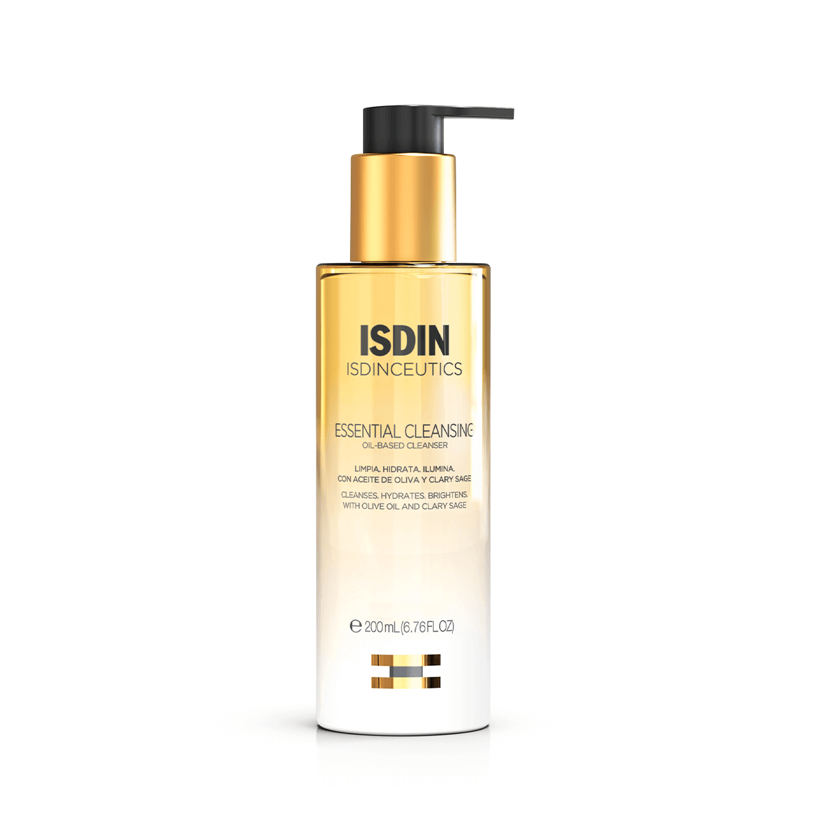 Isdin Isdinceutics Essential Cleansing Olio Detergente Viso 200ml