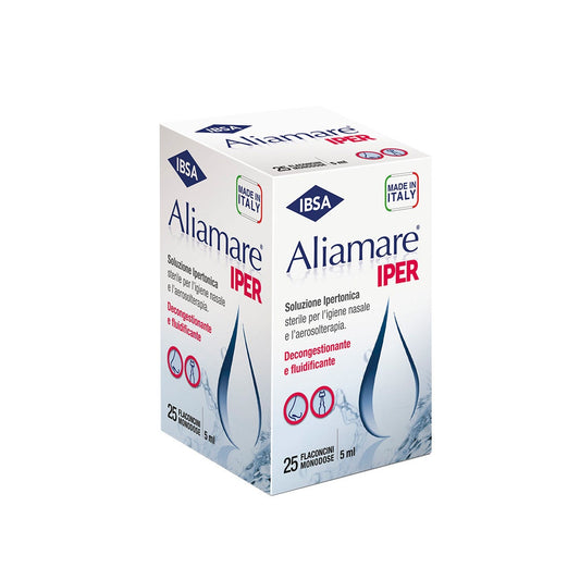 Aliamare Iper Flaconcini Soluzione Ipertonica 25x5ml