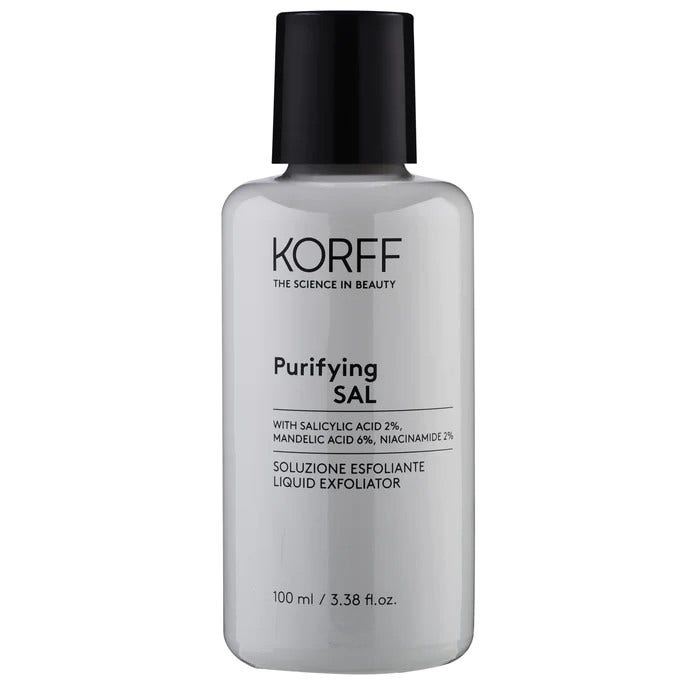 Korff Soluzione Esfoliante Purificante SAL Con Acido Salicilico 100ml