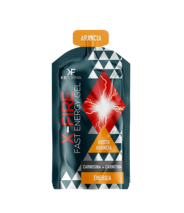 Keforma X-Fire Fast Energy Gel Arancia 30ml