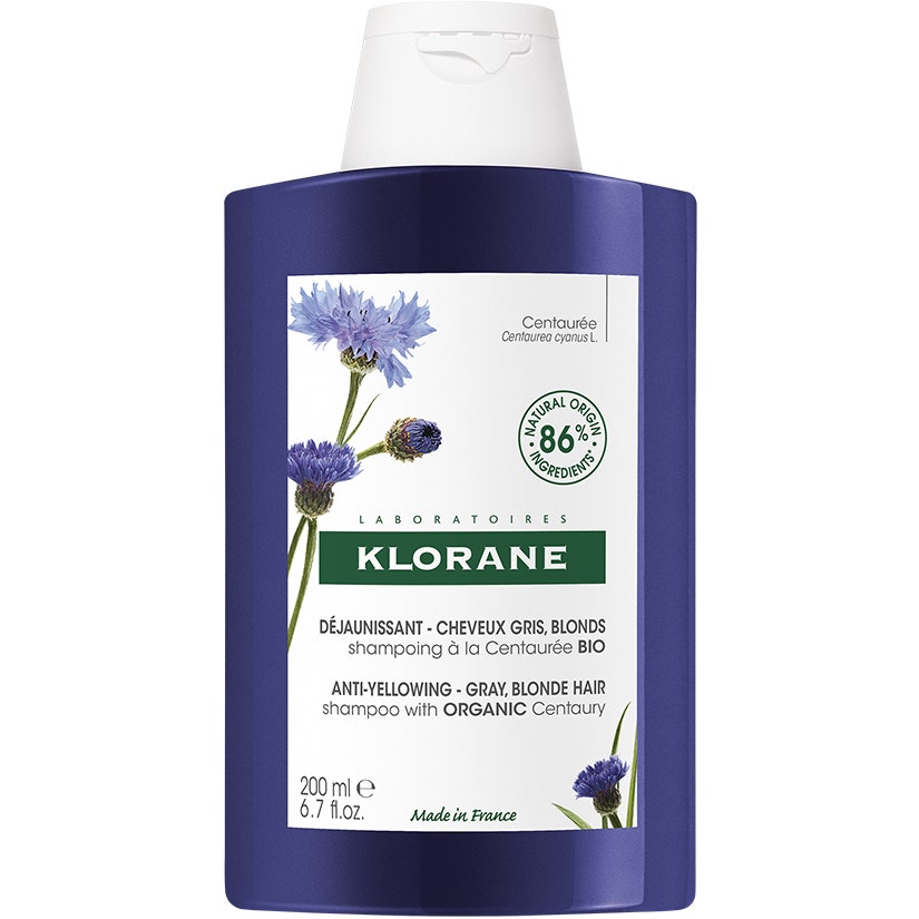 Klorane Shampoo alla Centaurea Bio Anti-Ingiallimento 200ml