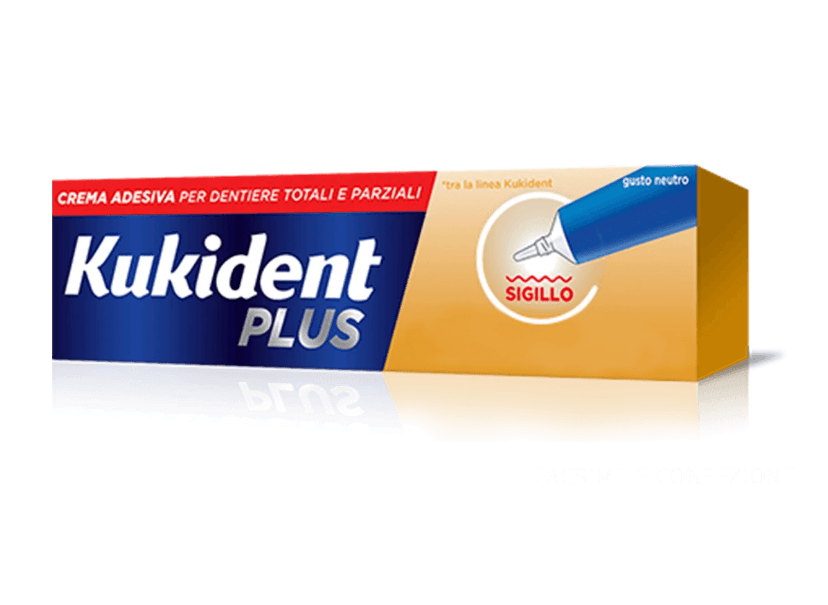 Kukident Plus Sigillo Crema Adesiva 40gr