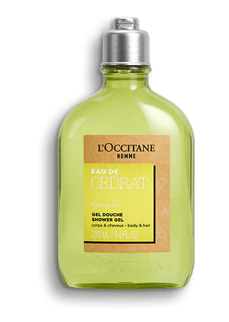 L'Occitane Uomo Gel Doccia Eau de Cédrat 250ml