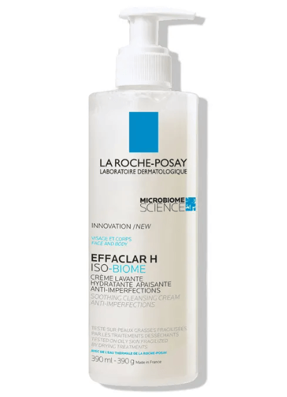 La Roche Posay Effaclar H Iso Biome Crema Detergente 400ml