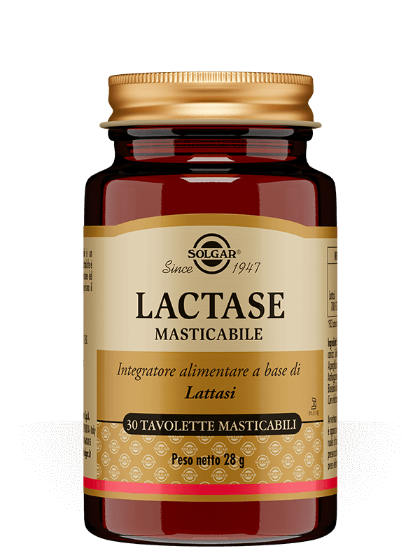 Solgar Lactase Masticabile 30 tavolette