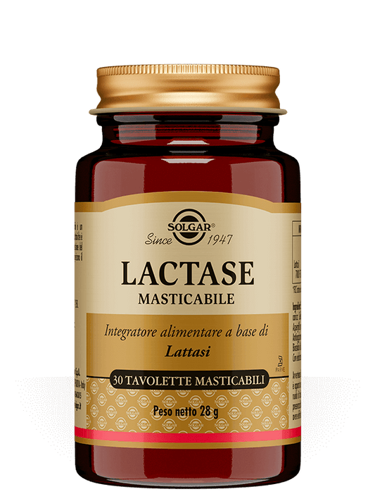 Solgar Lactase Masticabile 30 tavolette