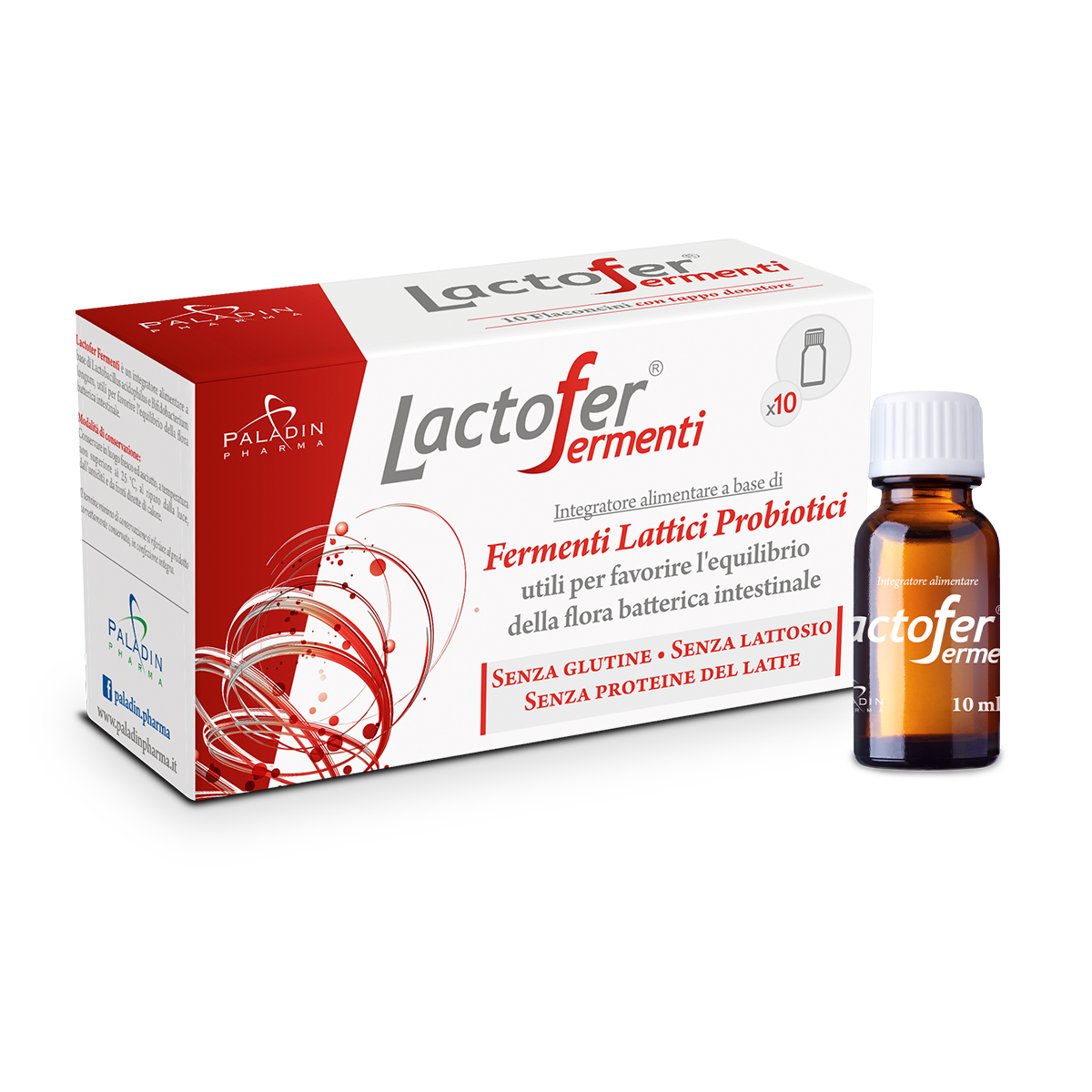 Lactofer Fermenti Lattici 10 Flaconcini 10ml