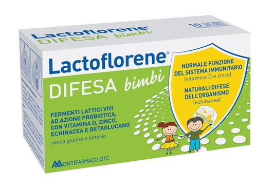 Lactoflorene Difesa Bimbi 10 flaconcini