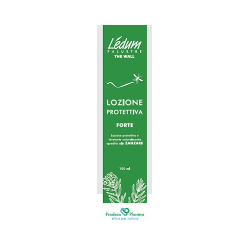 Ledum The Wall Lozione Protettiva Forte Zanzare 100ml