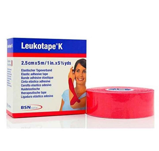 Leukotape K Taping 2,5x500 Rosso