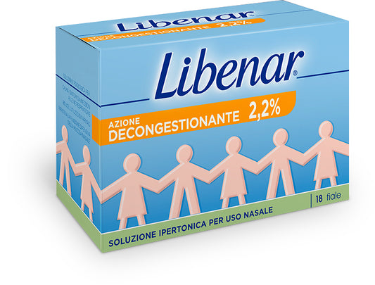 Libenar Soluzione Ipertonica 3% 18 flaconcini