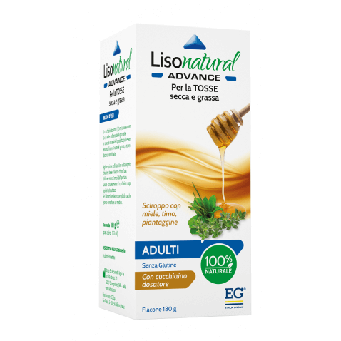 Lisonatural Advance Adulti Sciroppo Tosse Secca e Grassa 180g