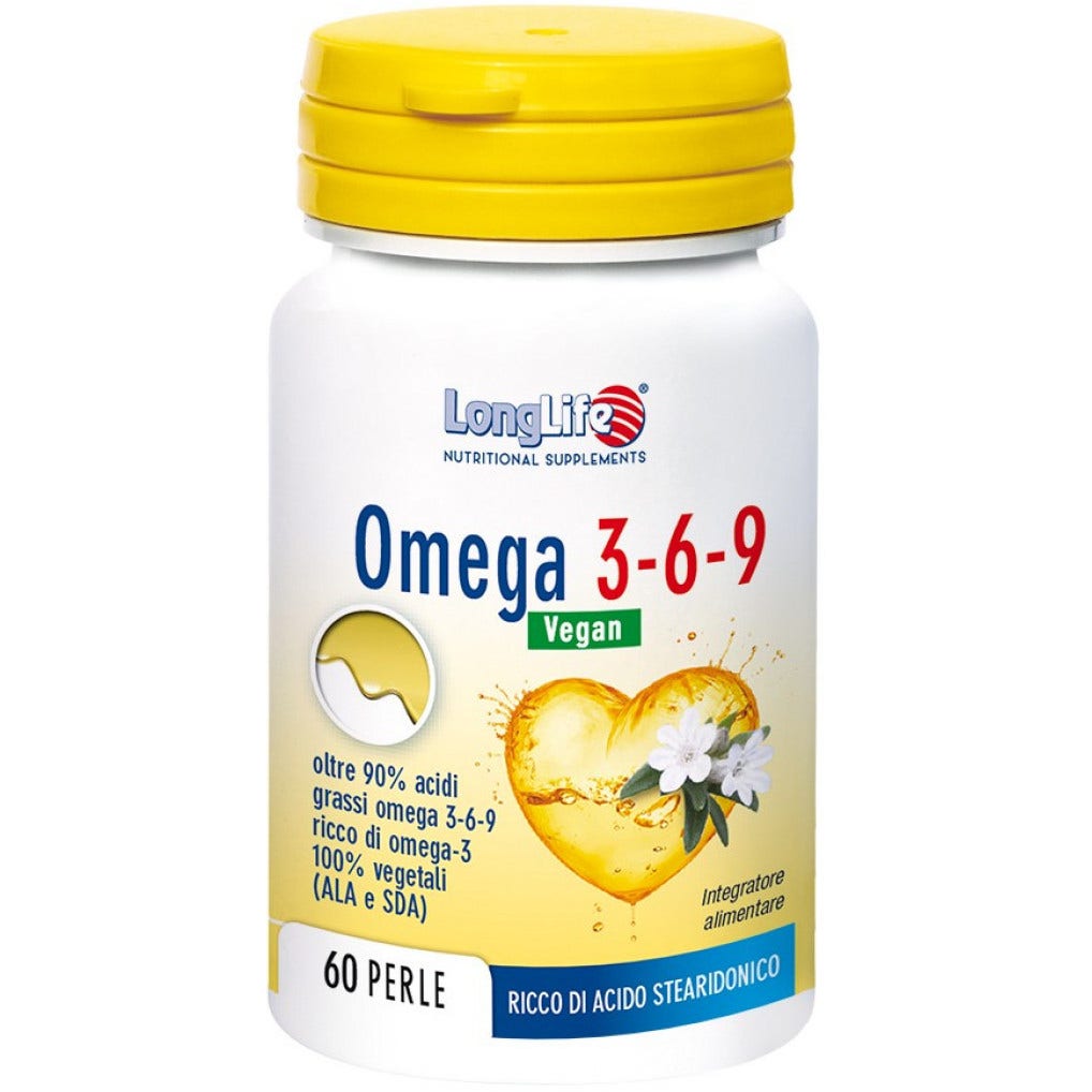 Longlife Omega 3-6-9 Vegan 750Mg