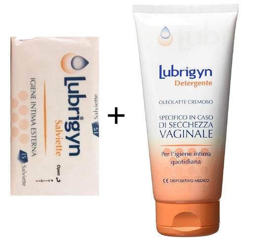 Lubrigyn Detergente 200ml + Salviettine Intime