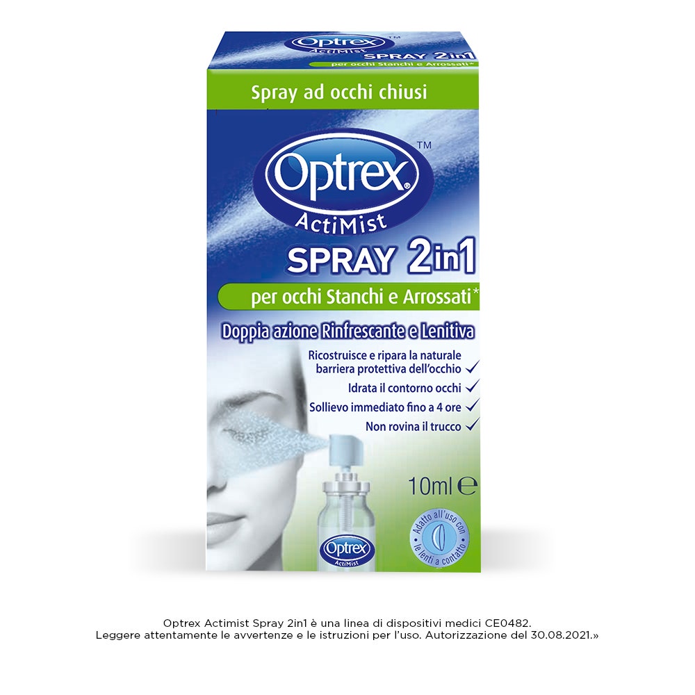 Optrex Actimist Spray 2 In 1 Per Occhi Secchi E Stanchi 10ml