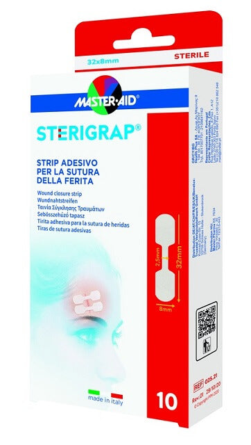 Master-Aid Cerotti Sterigrap 32x8mm 10 pezzi