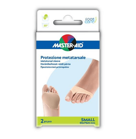 Master-Aid Protezione Metatarso Gel/Tessuto S 2 pezzi