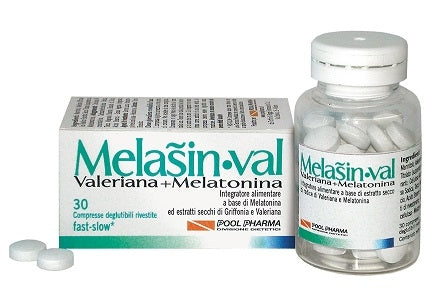 Melasin-Val Valeriana e Melatonina 30 compresse