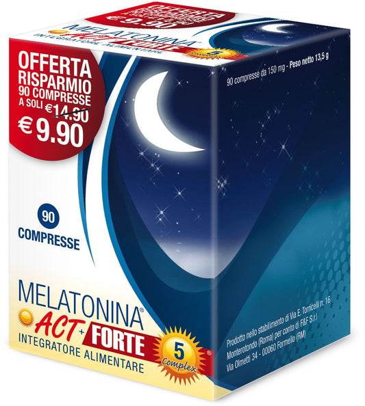 Melatonina Act 1mg + 5 Complex Forte 90 compresse