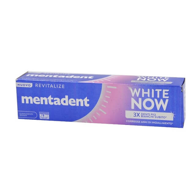 Mentadent Dentifricio White Now Rivitalizzante 75ml