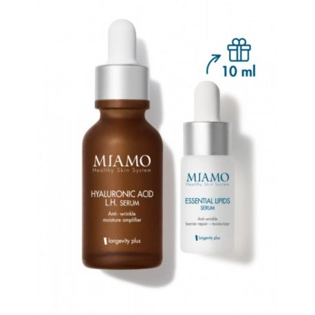 Miamo Cofanetto Rughe Di Disidratazione Hyaluronic Acid Lh Serum 30 Ml + Essential Lipids Serum 10 Ml