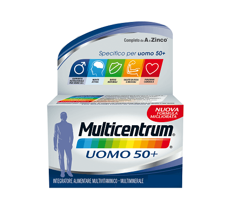 Multicentrum Uomo 50+ 30 compresse