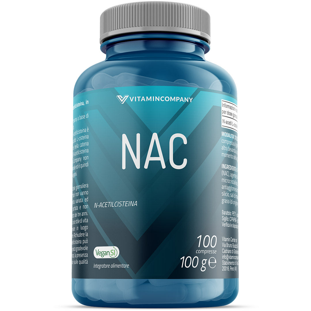 Vitamincompany Nac 600mg 100 Compresse