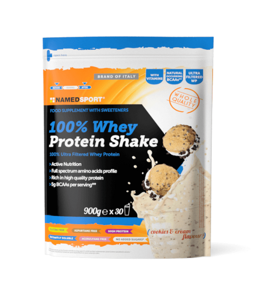 Named Sport 100% Whey Protein Shake Cookies e Cream 900g