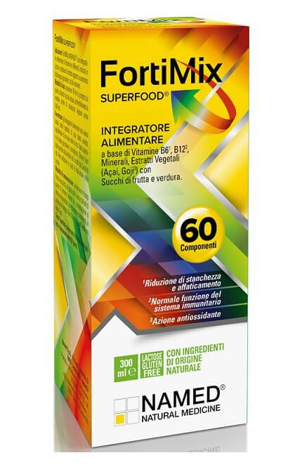 Named Fortimix Superfood Integratore Multivitaminico 300ml