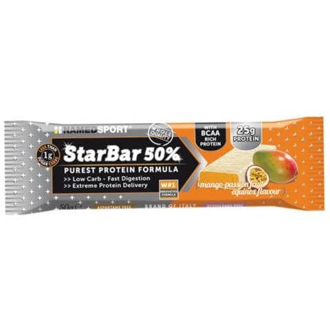 Named Sport Starbar 50% Mango e Passion Fruit 50g