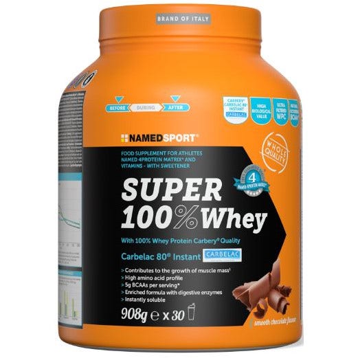 Named  Sport Super 100% Whey Smooth Chocolate 908g