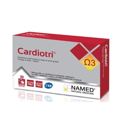 Named Cardiotri 30 capsule softgels