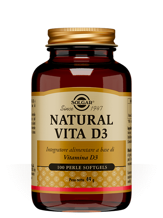 Solgar Natural Vita D3 100 perle