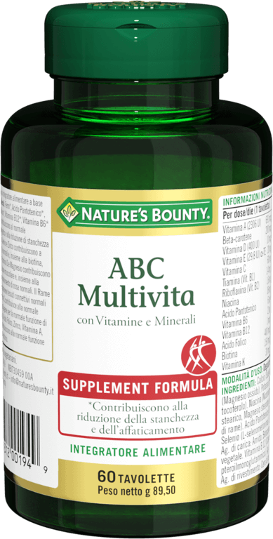 Nature's Bounty ABC Multivita 60 tavolette