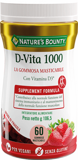 Nature's Bounty D-Vita 1000 60 Gommose Masticabili