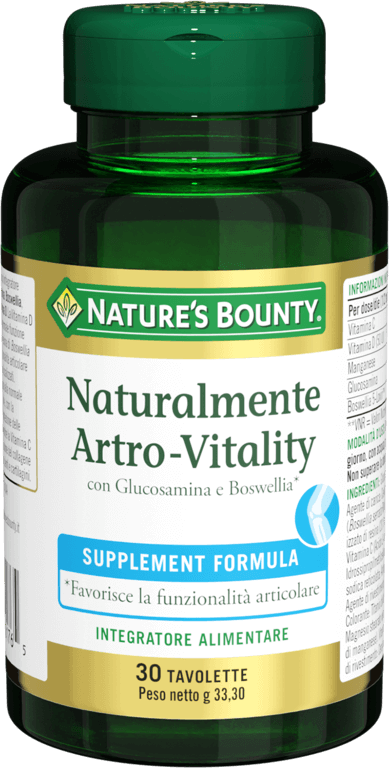 Nature's Bounty Naturalmente Artro-Vitality 30 tavolette