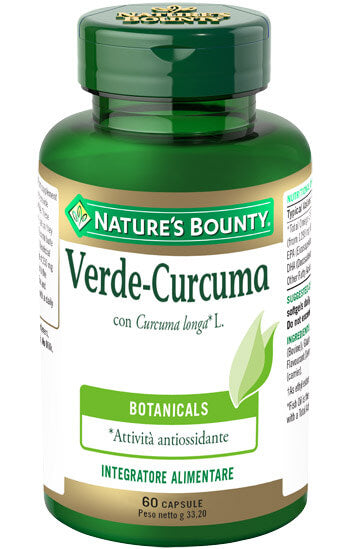 Nature's Bounty Verde-Curcuma 60 capsule