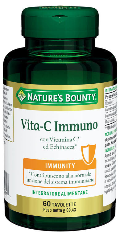 Nature's Bounty Vita-C Immuno 60 tavolette