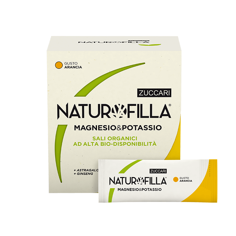 Naturofilla Magnesio e Potassio Arancia 14 Stick Pack