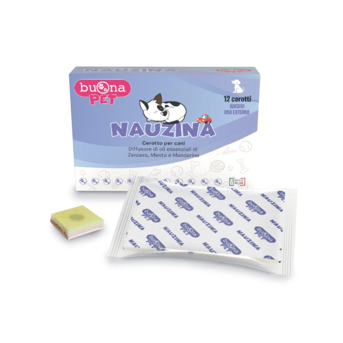 Buona Pet Nauzina 12 Cerotti Per Cani