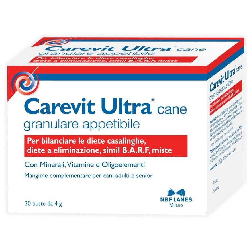 Nbf Lanes Carevit Ultra Mangime Complementare Cane 30 Bustine