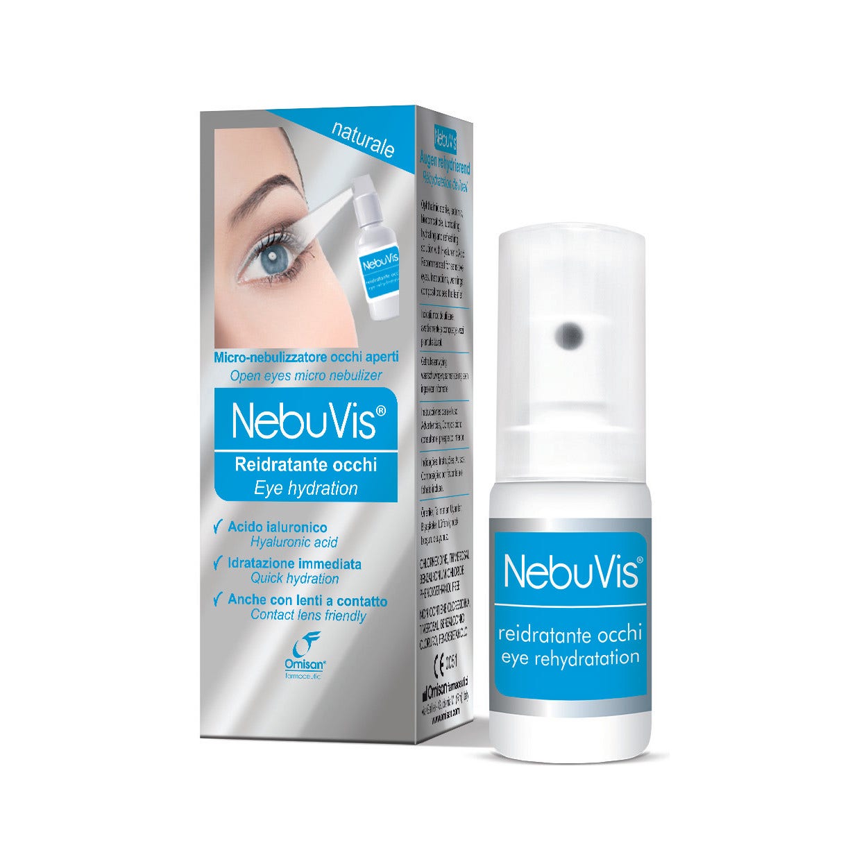 Nebuvis Reidratante Occhi Spray 10ml