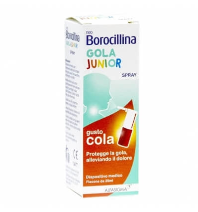 Neoborocillina Gola Junior Spray 20ml Gusto Cola