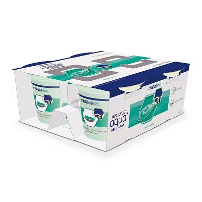 Nestlé Resource Aqua+ Gelificata gusto Menta 4x125g