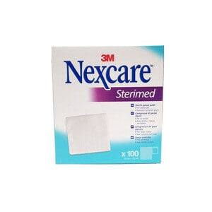 Nexcare Sterimed Garza Idrofila Compressa 10x10cm 100 pezzi